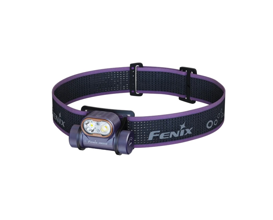 LANTERNA FRONTALA MODEL HM55R - 1200 LUMENI - DARK PURPLE